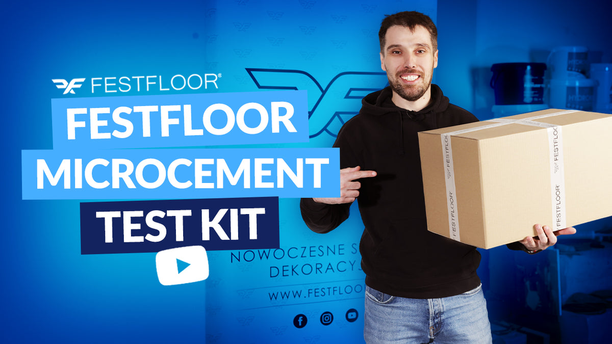 kit de test microciment FESTFLOOR. Ideal pentru mostre