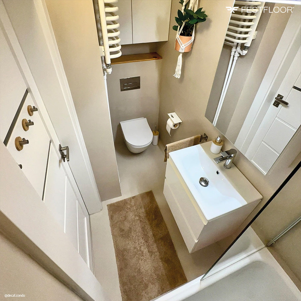 Microcement kit for bathroom walls HYDROFEST - 10m²